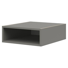 Croft Grey 180mm x 500mm x 575mm Ready Assembled Larder Top Box