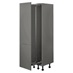 Croft Grey 500mm Ready Assembled Pre-Fitted Frame Only Mounted Pull Out Larder Cabinet
