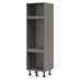 Croft Grey 1942mm x 600mm x 575mm Ready Assembled Appliance Tower Cabinet