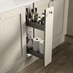 150mm - Pull Out Base Unit - White