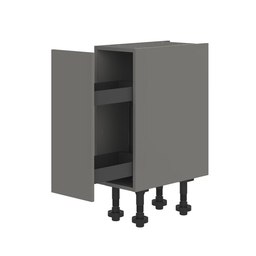 300mm - Pull Out Base Unit  - Croft Grey 