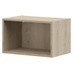 Natural Oak 360mm x 600mm x 390mm Ready Assembled Wall Cabinet