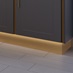 Howdens Brass Straight Plinth 3.0m x 18mm