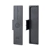 Black Handleless Dwr Profile End Caps (Pair)