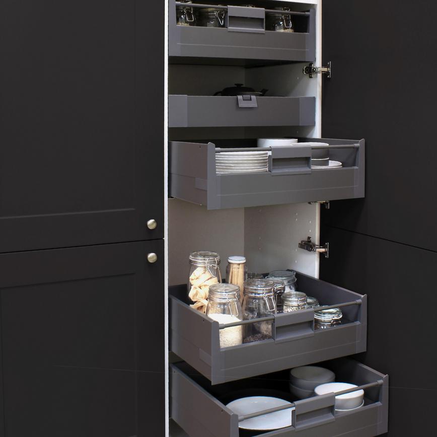 Larder with Internal drawers