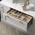 Timber internal cutlery drawer