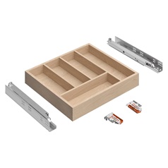 500mm Timber Internal Shallow Cutlery Drawer