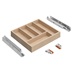 500mm Timber Internal Shallow Cutlery Drawer
