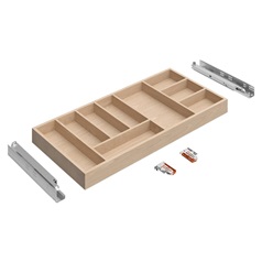 Timber Internal Shallow Cutlery Drawer 900mm