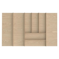 800mm Oak Cutlery Tray