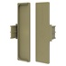 Brass Drawer Profile Handleless End Cap Pair
