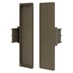 Bronze Drawer Profile Handleless End Cap Pair