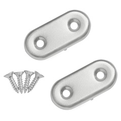 L60mm x H30mm Aluminium Jointing Plate Pack of 2