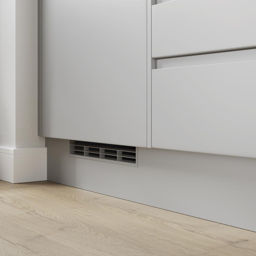 Light Grey Plinth Vent