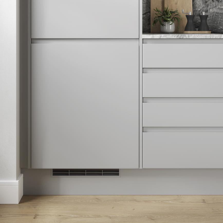 Light Grey Plinth Vent