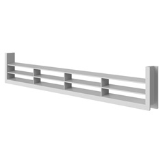 Light Grey Plinth Vent