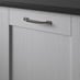 Earl Brushed Nickel Effect Door Handle