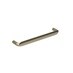 Crescent Brushed Brass Smooth D Cupboard Handle 170mm