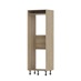 Natural Oak 750 Tall Frdg-Frzr Tower Cabinet