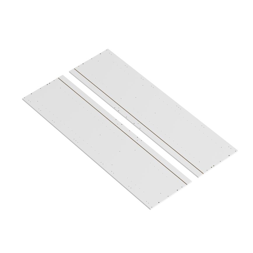 White 750 Tall Fridge Freezer Twr Cabinet