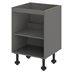 Croft Grey 720mm x 600mm x 575mm Ready Assembled Sink Base Cabinet