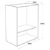800mm Tall Larder Top Cabinet Line Drawing