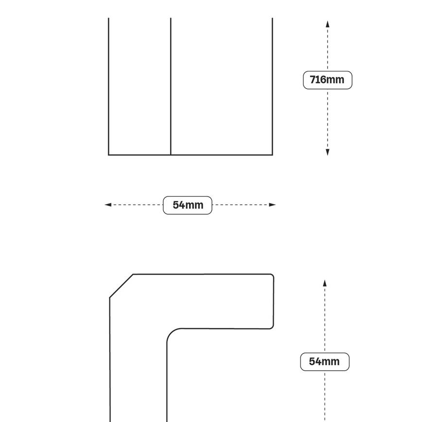 Internal Full Height Base and Carousel Corner Fillet (XX0P) (Chilcomb)