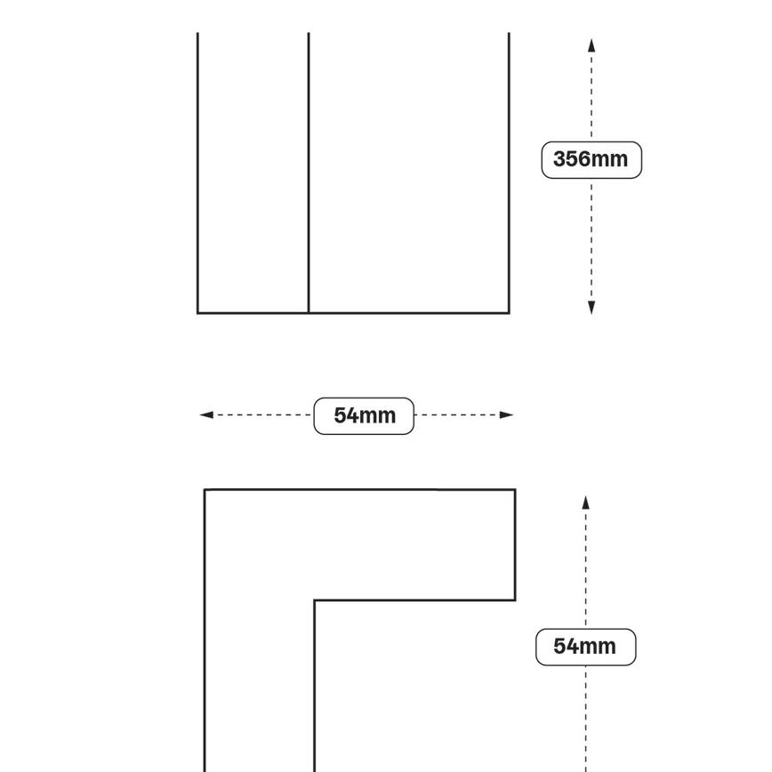 Internal Half Height Base and Carousel Corner Fillet (XX0V) (Greenwich Gloss Hockley)