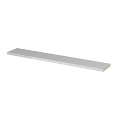 Hockley Gloss Dove Grey Square Continuous Cornice/Pelmet