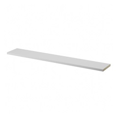 Hockley Super Matt Dove Grey Square Continuous Cornice/Pelmet