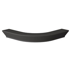Halesworth Grain Charcoal 349mm Left Hand Curved Classic Cornice