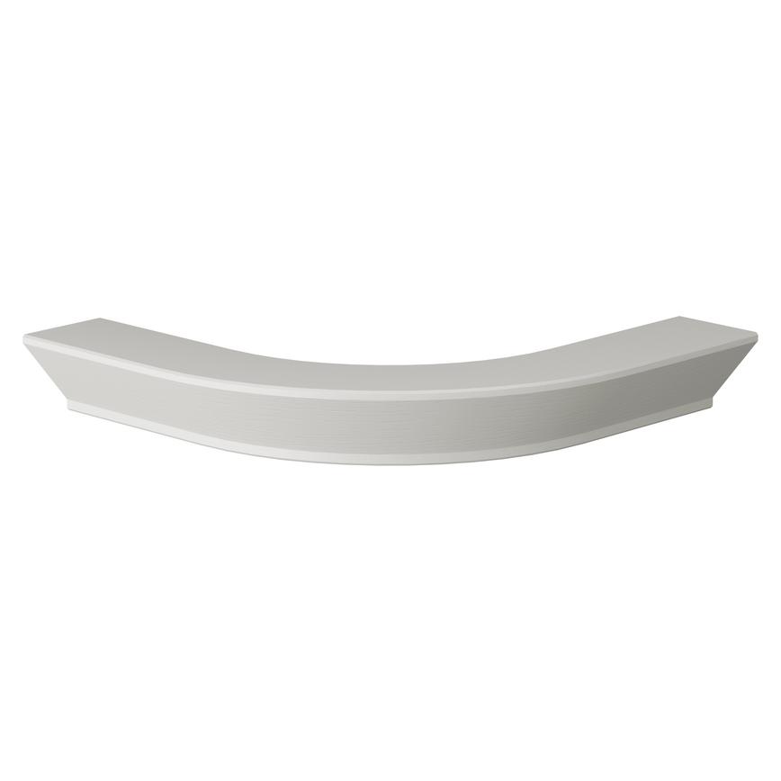 Halesworth Grain Porcelain 349mm Right Hand Curved Classic Cornice
