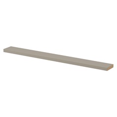 Mirror Gls Sand Grey Cornice/Pelmet Square Profile