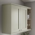Sage Green Cornice Classic Profile fitted with wall cabinet