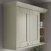 Grained Sage Green Classic Profile Cornice fitted with wall cabinet