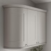 Pebble Curved Cabinet Cornice Return Classic Profile fitted with wall cabinet