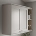 Chilcomb Pebble Square Cornice/Pelmet fitted with wall cabinet