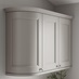 Chilcomb Pebble Curved Cabinet Cornice Return Classic Profile fitted with wall cabinet