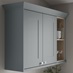Dusk Blue Classic Profile Cornice fitted with wall cabinet