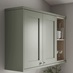 Reed Green Square Profile Cornice/Pelmet with wall cabinet