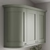 Reed Green Curved Cabinet Cornice Return Classic Profile with wall cabinet
