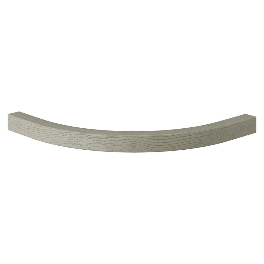 Fairford Grain Sage Green 349mm Curved Square Cornice or Pelmet
