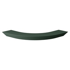 Chelford Matt Fir Green 110mm Curved Classic Cornice