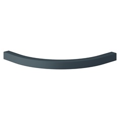 Chelford Matt Marine Blue 311mm Curved Square Cornice or Pelmet