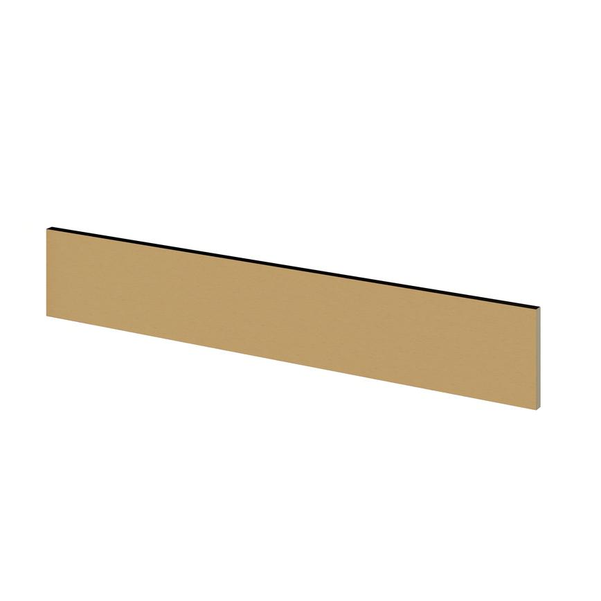 Brushed Brass 2750mm x 18mm Continuous Plinth