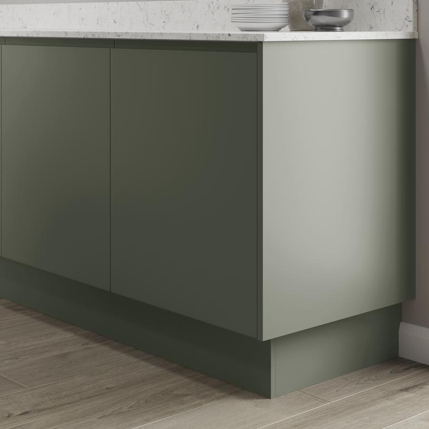 Super Matt Reed Green ContinuousSuper Matt Plinth 3m