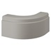 Halesworth Grain Pebble 332mm x 180mm x 332mm Decorative Curved Plinth