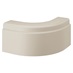 Grained Linen Decorative Curved Plinth