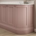 Halesworth Grain Antique Rose 332mm x 180mm x 332mm Decorative Curved Plinth