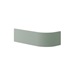 Clerkenwell Gloss Reed Green Curved Base End